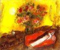 Le Ciel enflamme le Marc Chagall contemporain